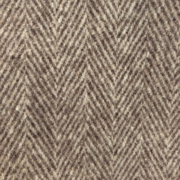 Vintage Wool Nylon Tweed Herringbone Coat ILGWU - Picture 10 of 12